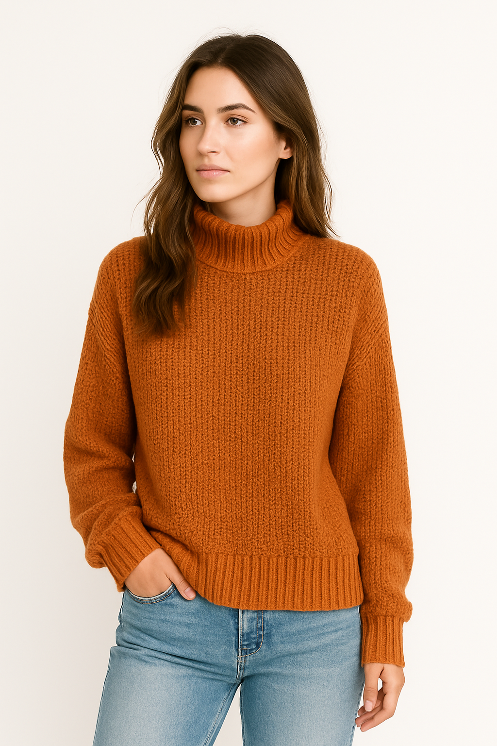 Lily | Knitted Turtleneck Sweater