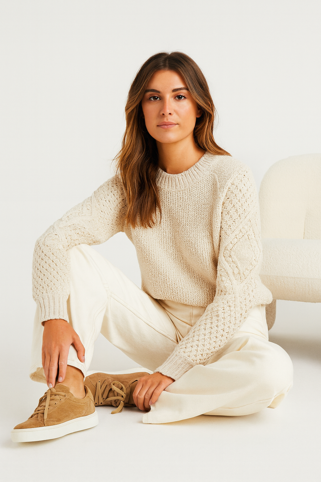 Lily | Women’s Knitted Cashmere Sweater