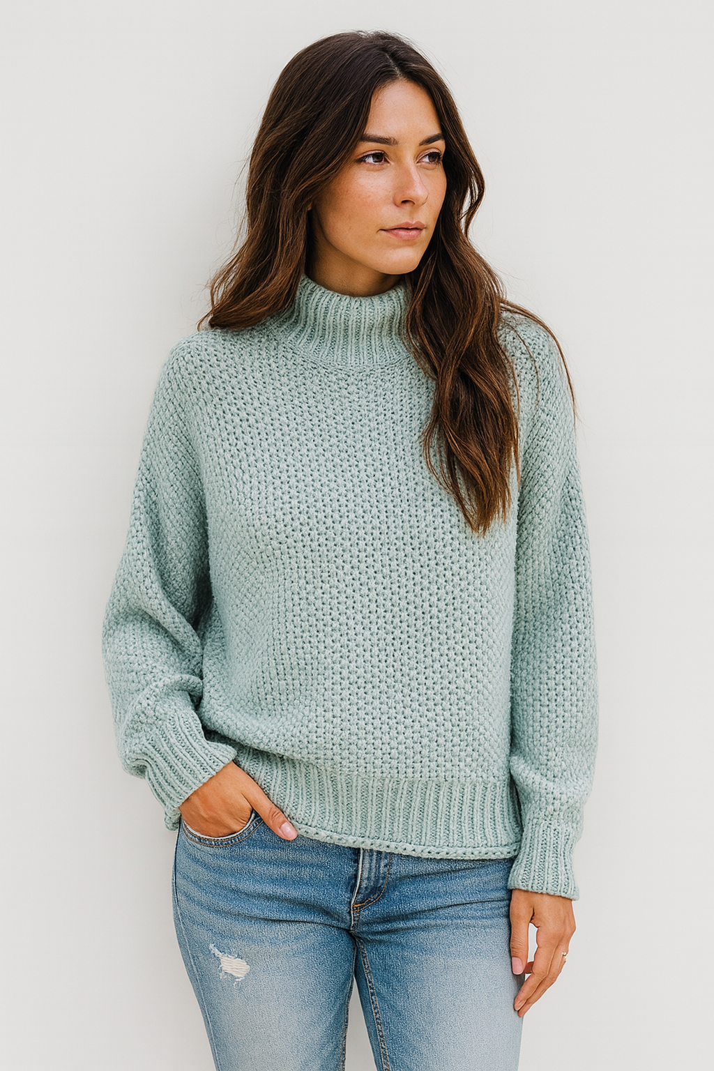 Lily | Knitted Turtleneck Sweater