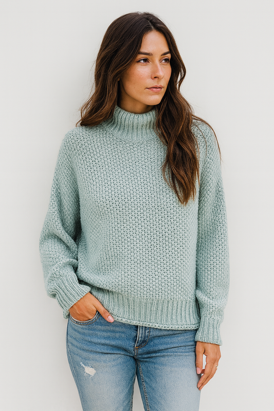 Lily | Knitted Turtleneck Sweater