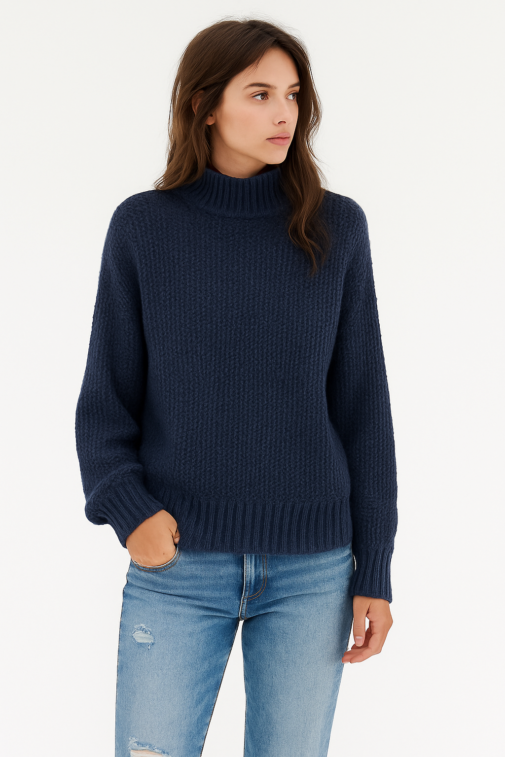 Lily | Knitted Turtleneck Sweater
