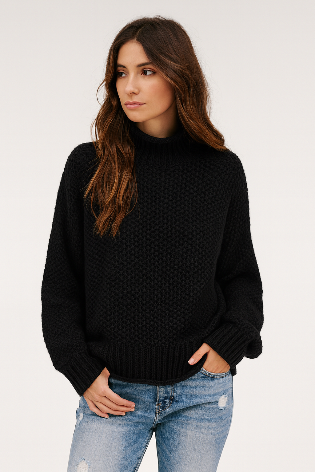 Lily | Knitted Turtleneck Sweater