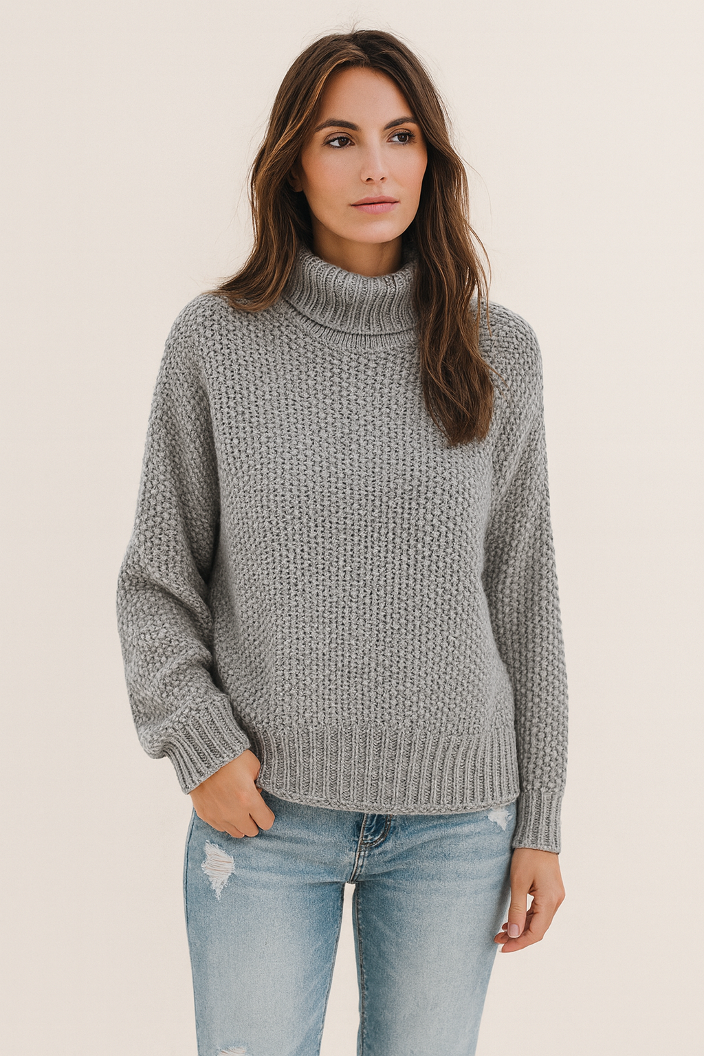 Lily | Knitted Turtleneck Sweater