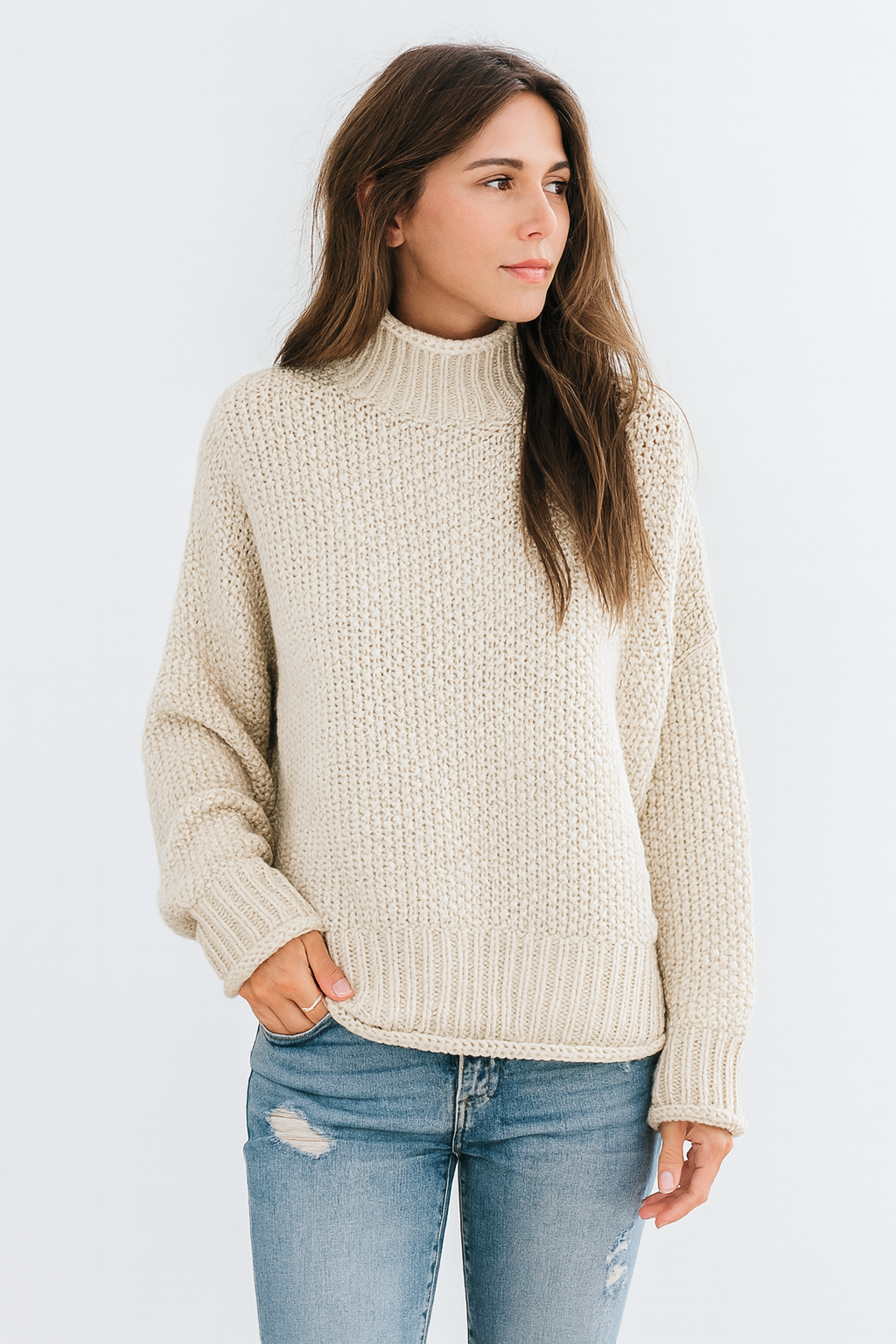 Lily | Knitted Turtleneck Sweater