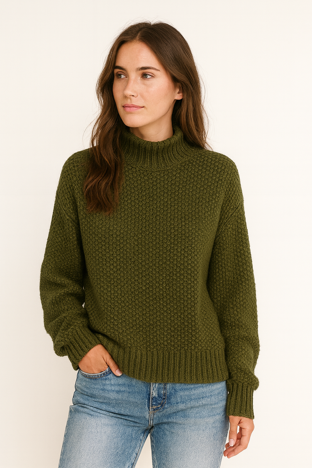 Lily | Knitted Turtleneck Sweater