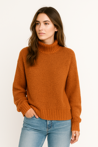 Lily | Knitted Turtleneck Sweater