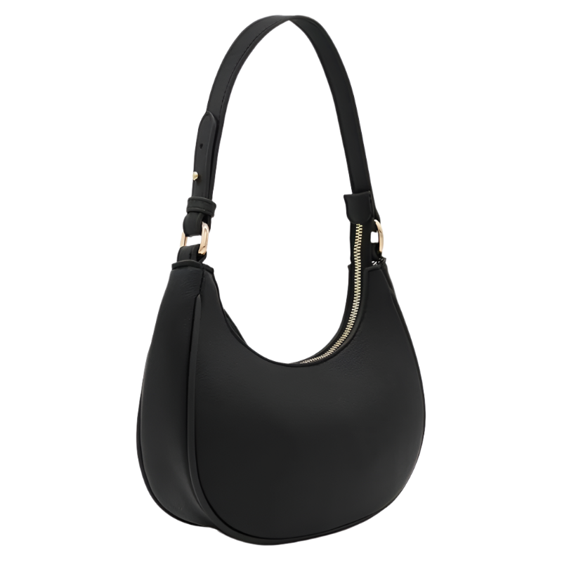 Small Crescent Shoulder Handbag – Trendy Underarm Purse